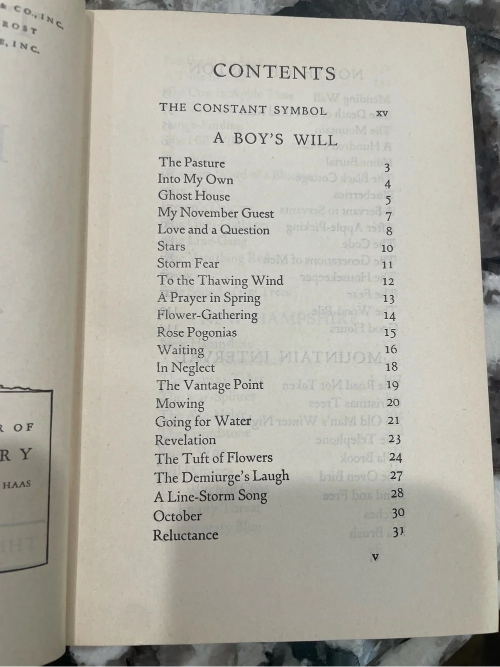 1946 The Poems of Robert Frost — Vintage Hardcover